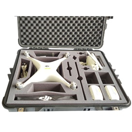 Phantom 4 Hard Trolley Case with Laser Cut Foam Insert