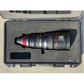 3740 Hard Case and Canon CN-E 30-300mm Zoom Lens Laser Cut Foam Insert