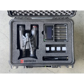 3540 Hard Case and Hikmicro Habrok 4K HE25L Laser Cut Foam Insert [Option: Case + Foam System]