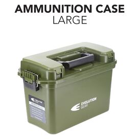 Large Ammunition Case Weatherproof Ammo Box / Dry Box in Olive Drab