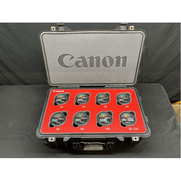 5510 Hard Case and Canon FD 20-105mm Lens Kit Laser Cut Foam Insert