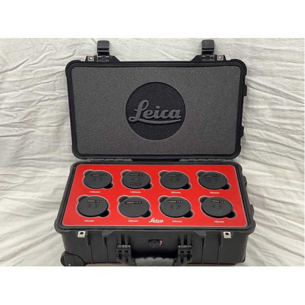 5510 Hard Case and Leica 19-135mm Lens Kit Laser Cut Foam Insert