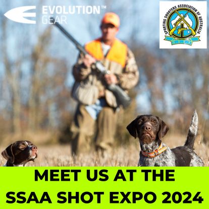 Join Evolution Gear at SSAA Shot Expo 2024!